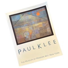Libro d'arte d'epoca "Paul Klee" del Metropolitan Museum of Art