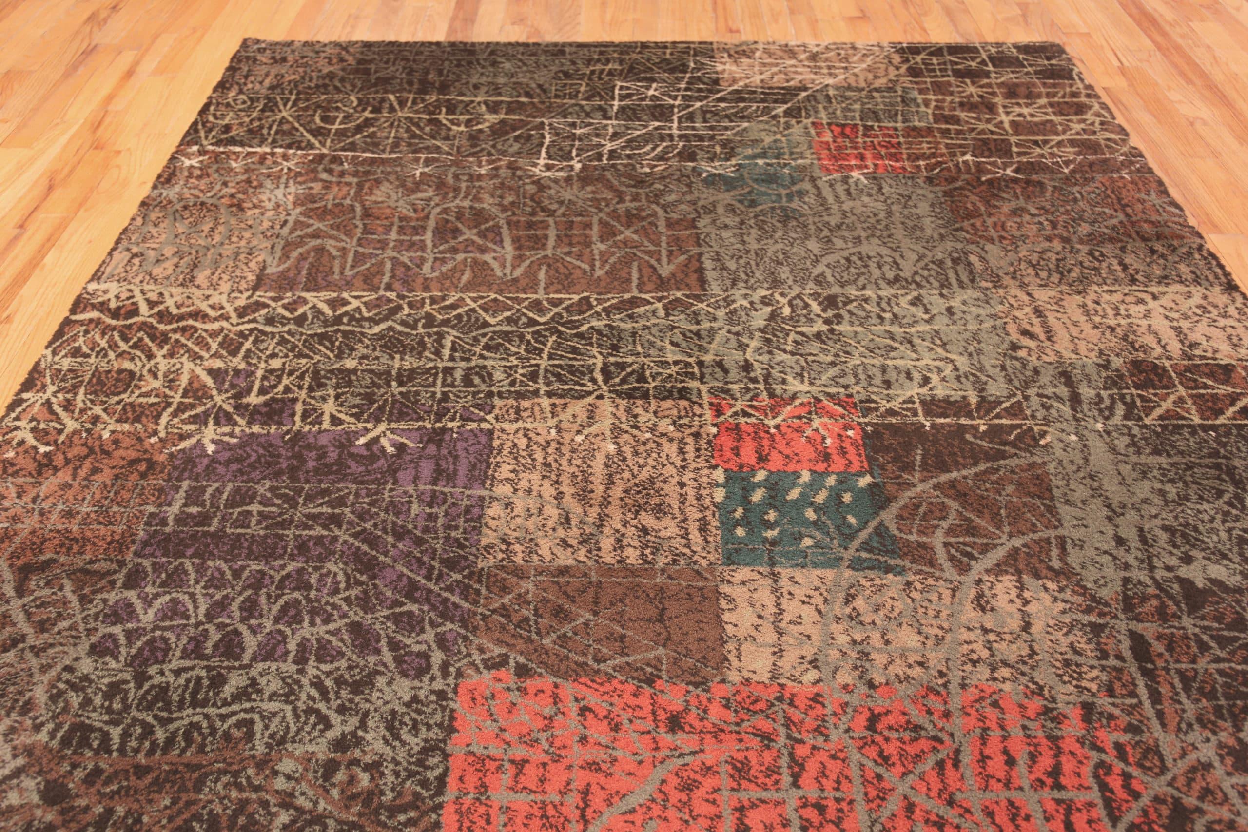 Scandinavian Modern Vintage Paul Klee Carpet 