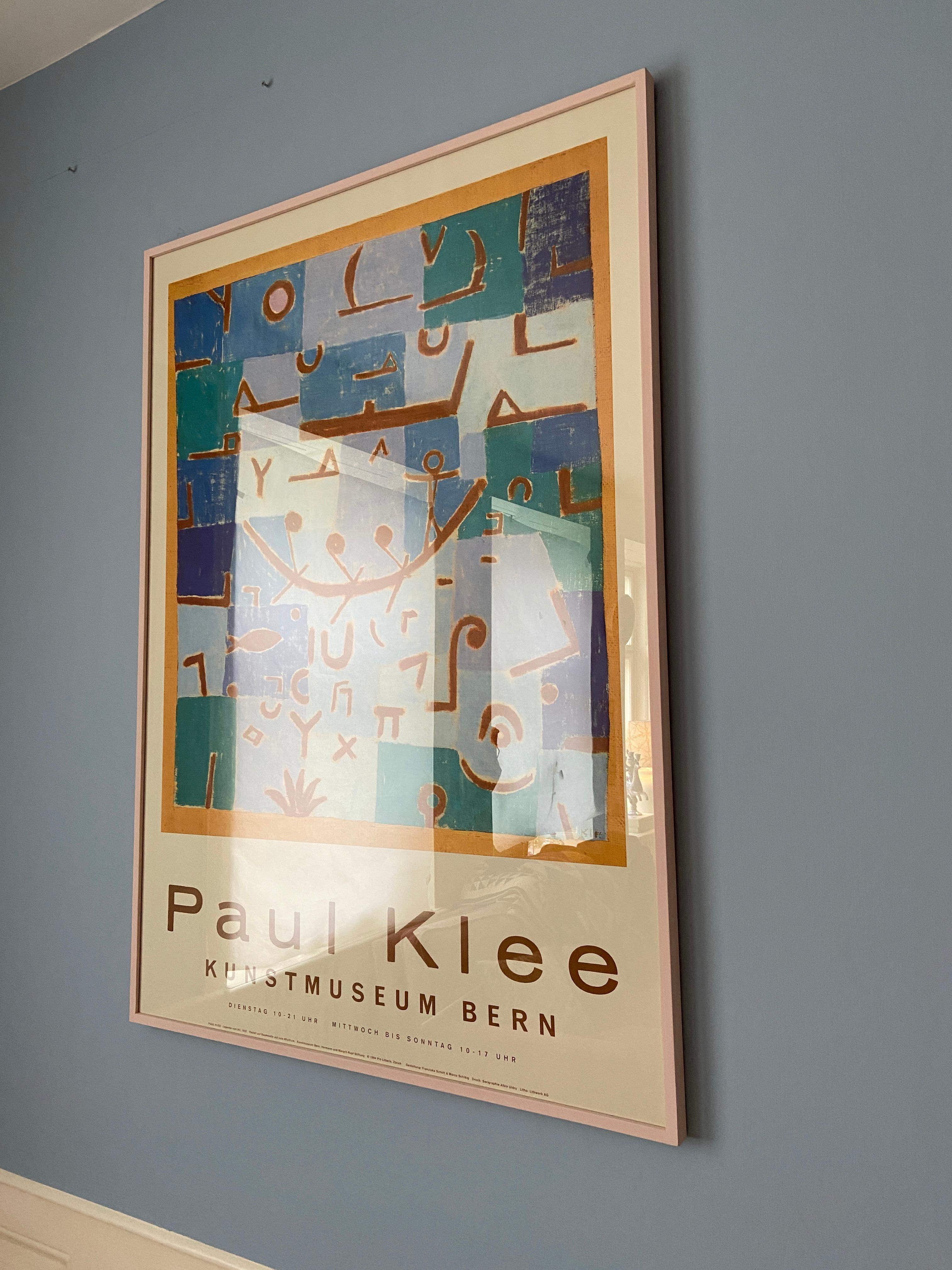 Swiss Vintage Paul Klee Exhibition Poster from Kunstmuseum Bern, Switzerland, 1994