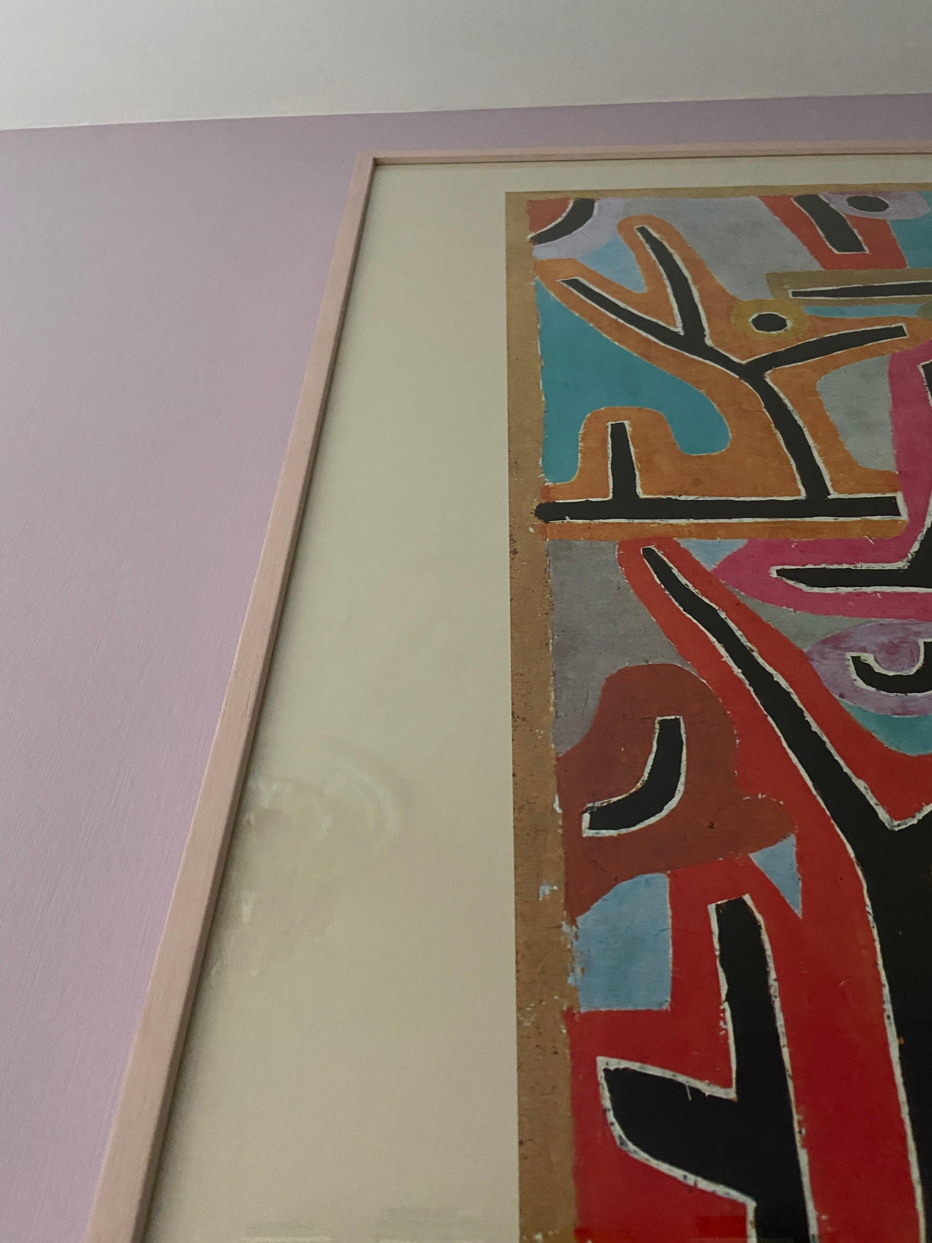 Autre Vieille affiche d'exposition Paul Klee du Kunstmuseum de Berne:: Suisse:: 1994