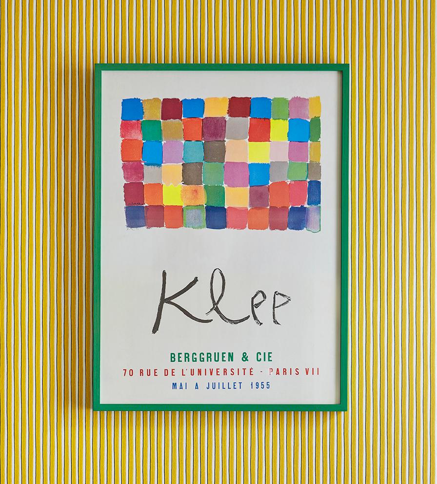 Paul Klee
France, 1955

Vintage Paul Klee, Art decor, poster “Klee” Berggruen et Cie. Vintage exhibition poster.

Measures: H 70 x W 50 x D 3 cm.