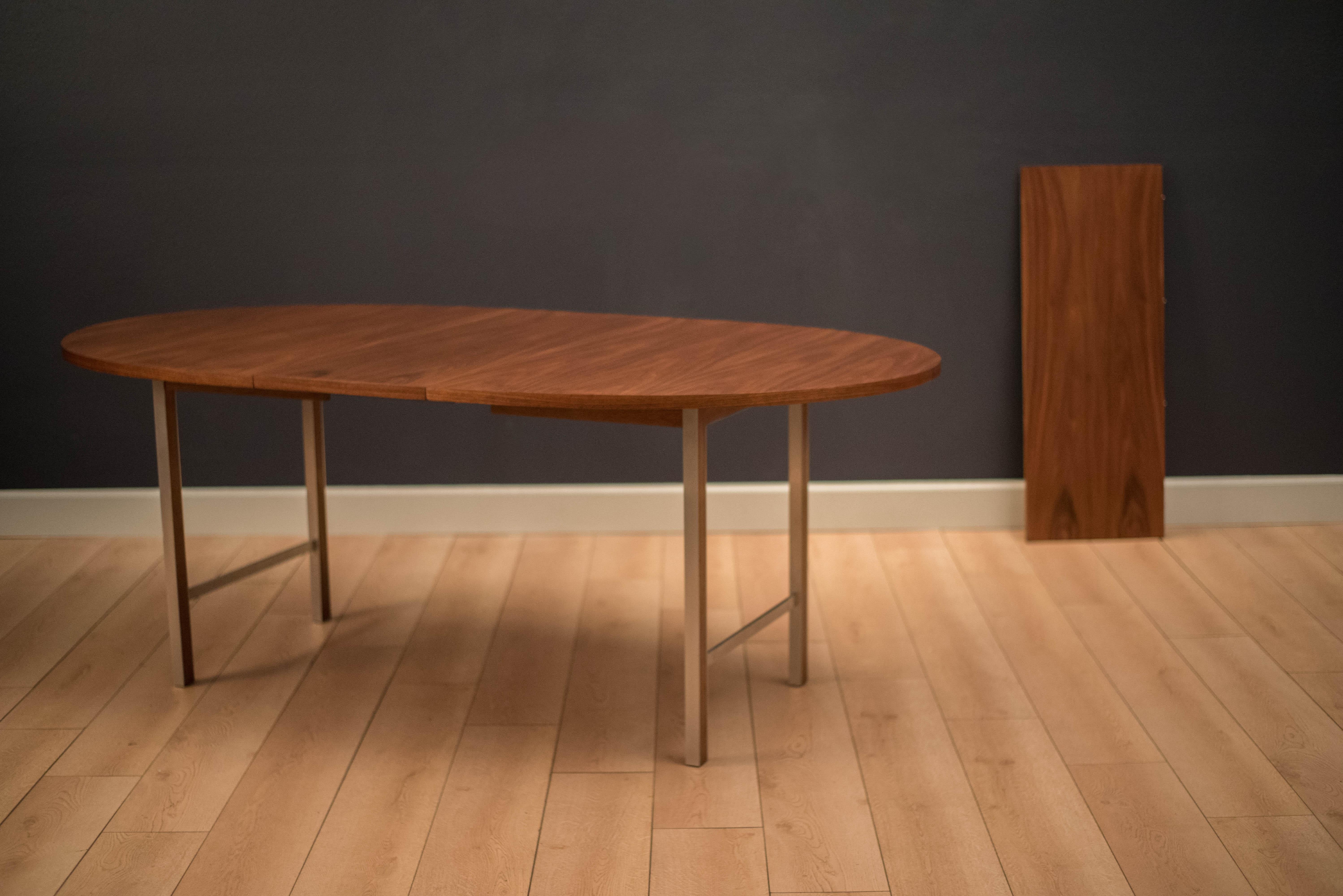 Linearer Esstisch von Paul McCobb für Calvin Furniture (Moderne der Mitte des Jahrhunderts)