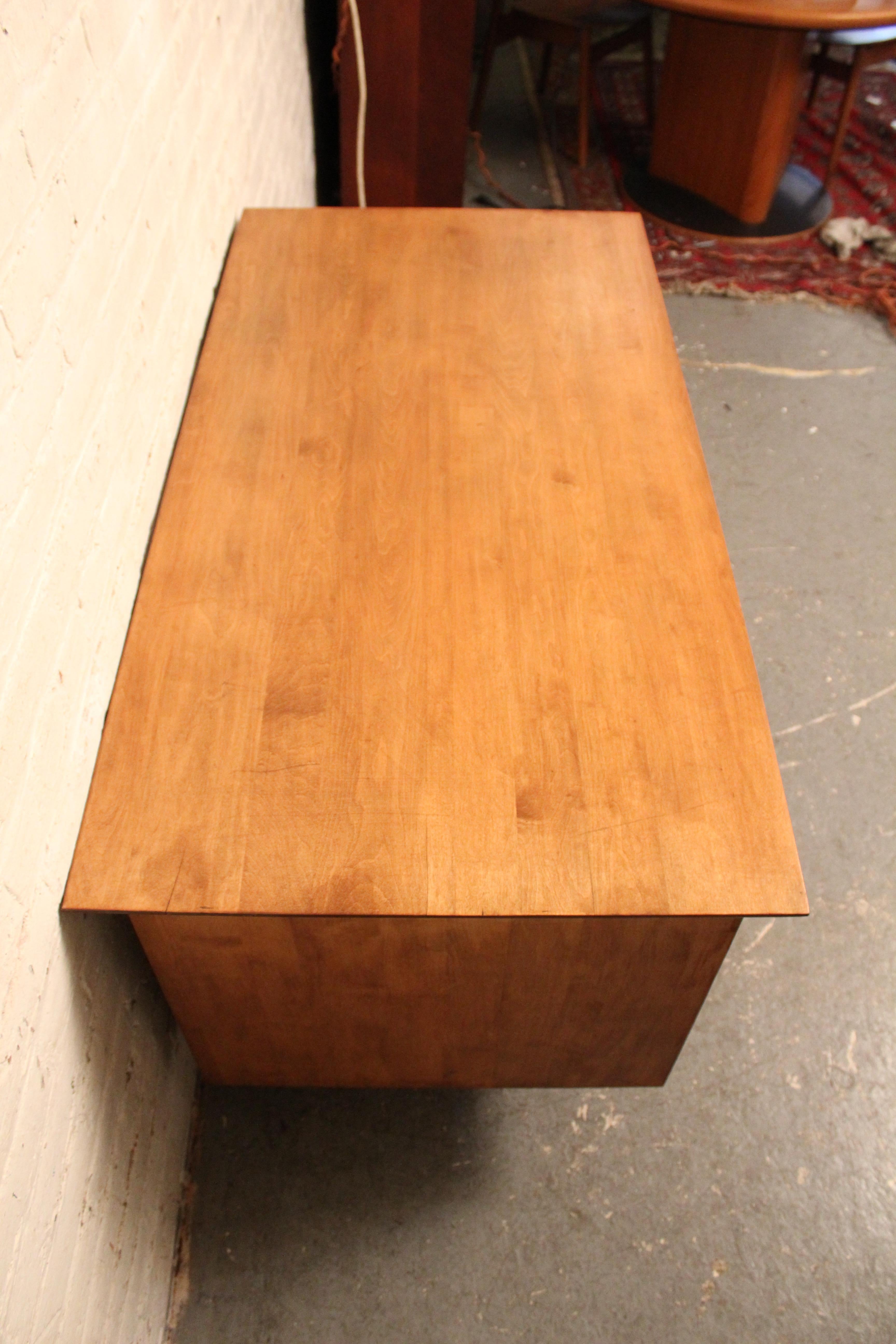 Vintage Paul McCobb Planner Group Double Pedestal Desk 2