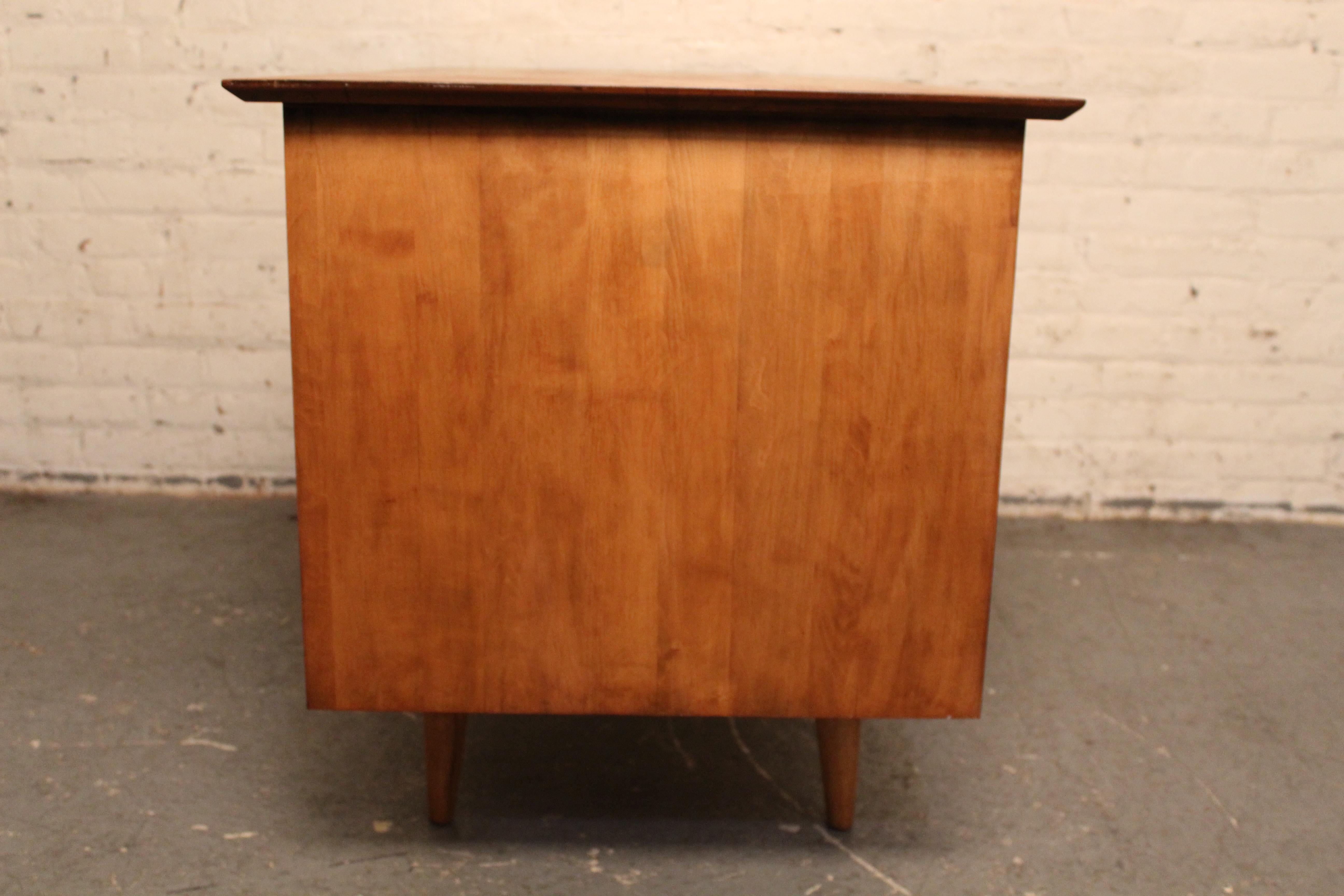 Vintage Paul McCobb Planner Group Double Pedestal Desk 4