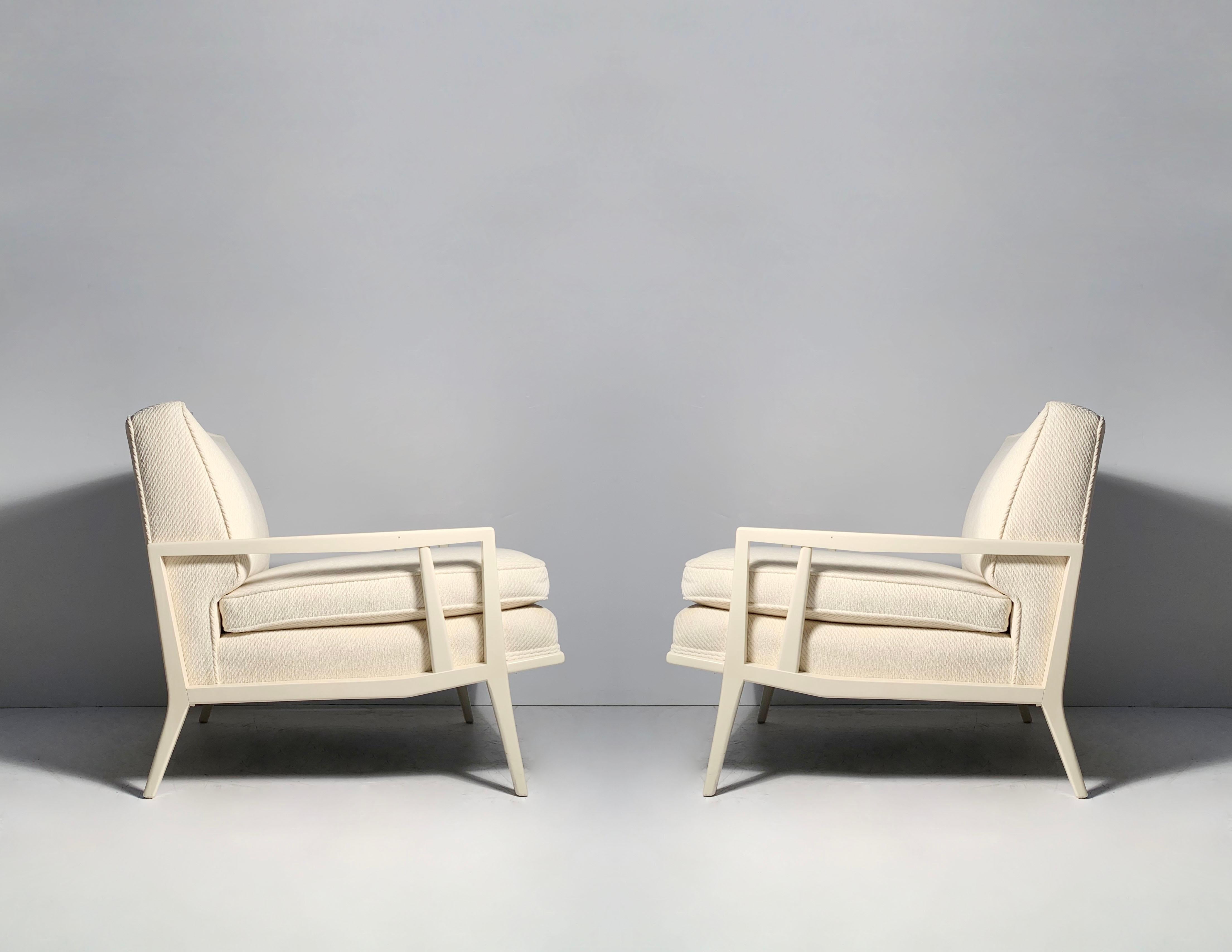 Vintage Paul McCobb Lounge Chairs for Directional. Italian in influence.  

This design was selected by Samuel Marx for the Highland Park Estate of Peggy and Lionel Nathan. Samuel Marx not only designed his own furniture, but also selected designs