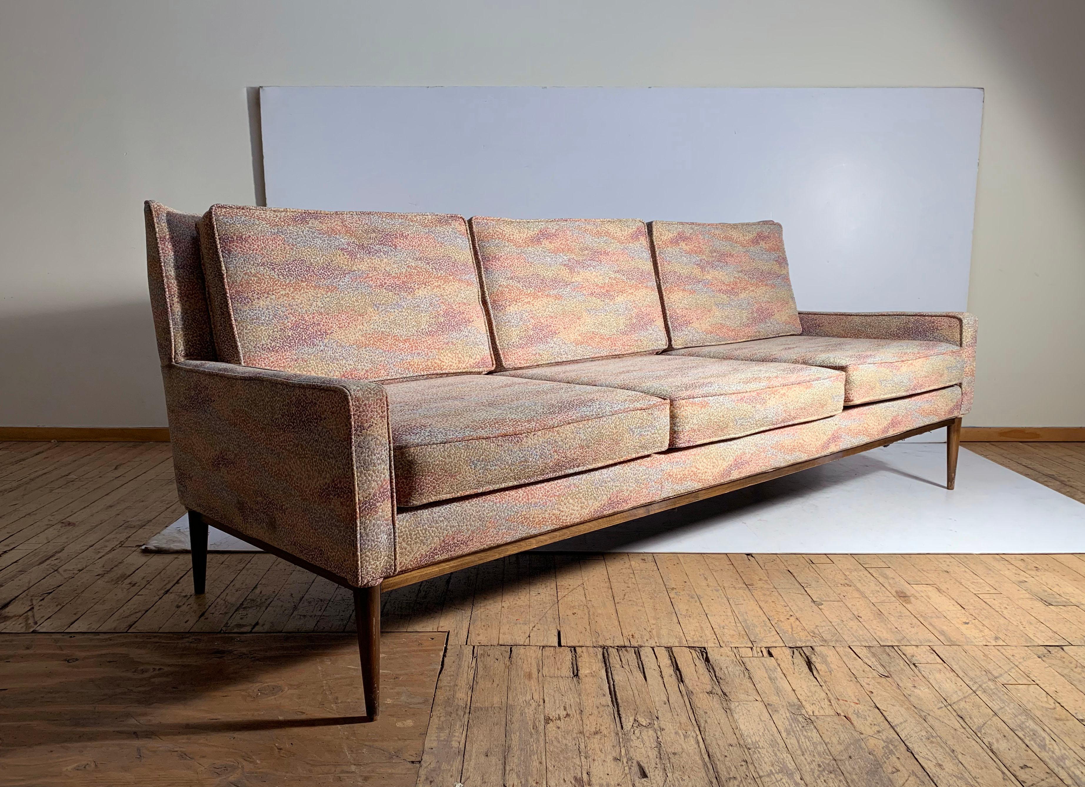 Sofá vintage Paul McCobb para Directional Moderno de mediados de siglo en venta