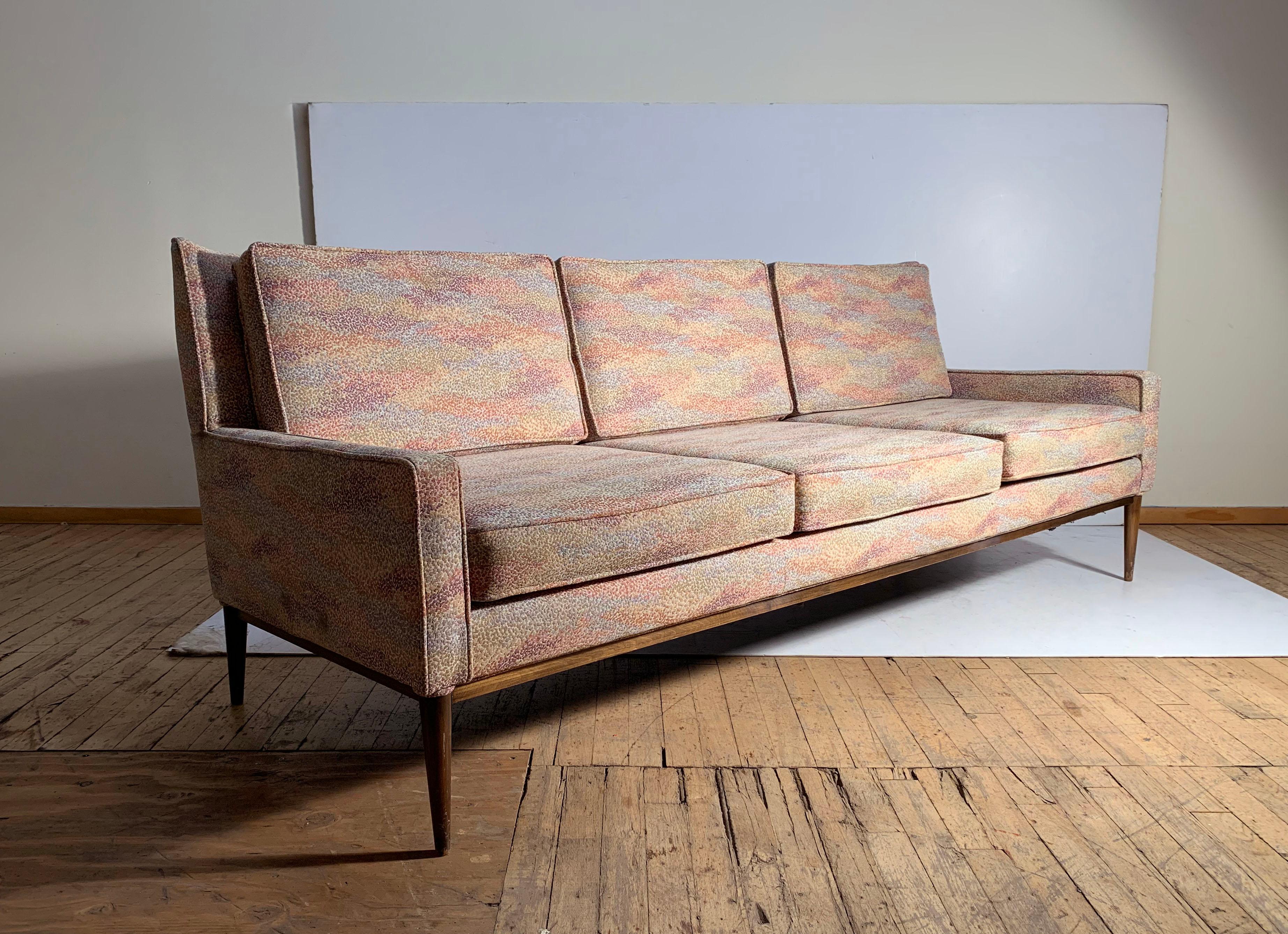 Mid-Century Modern Vintage Paul McCobb Sofa for Directional For Sale