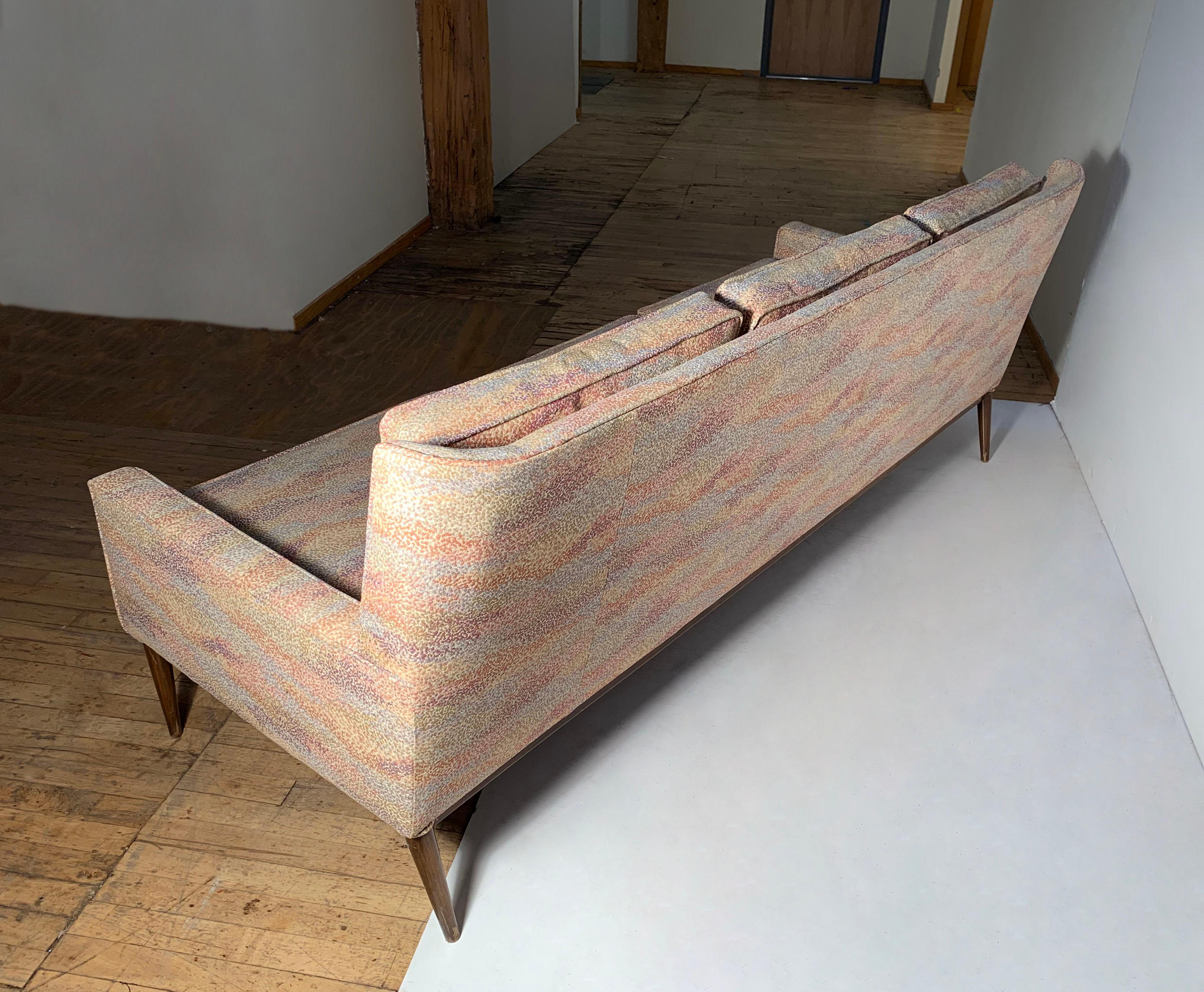 Vintage Paul McCobb Sofa for Directional For Sale 1