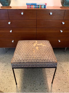 Vintage Paul McCobb Hocker, Ottomane, Sitzbank, Mid-Century Modern, Vintage