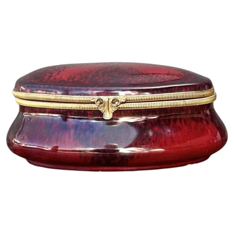 Georges Mathieu Candy Box for French Porcelaine de Sèvres