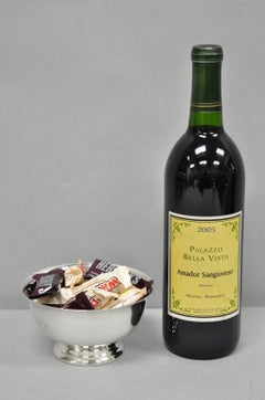 Vintage Paul Revere Reed & Barton Style Small 5" Round Silver Plated Candy Dish