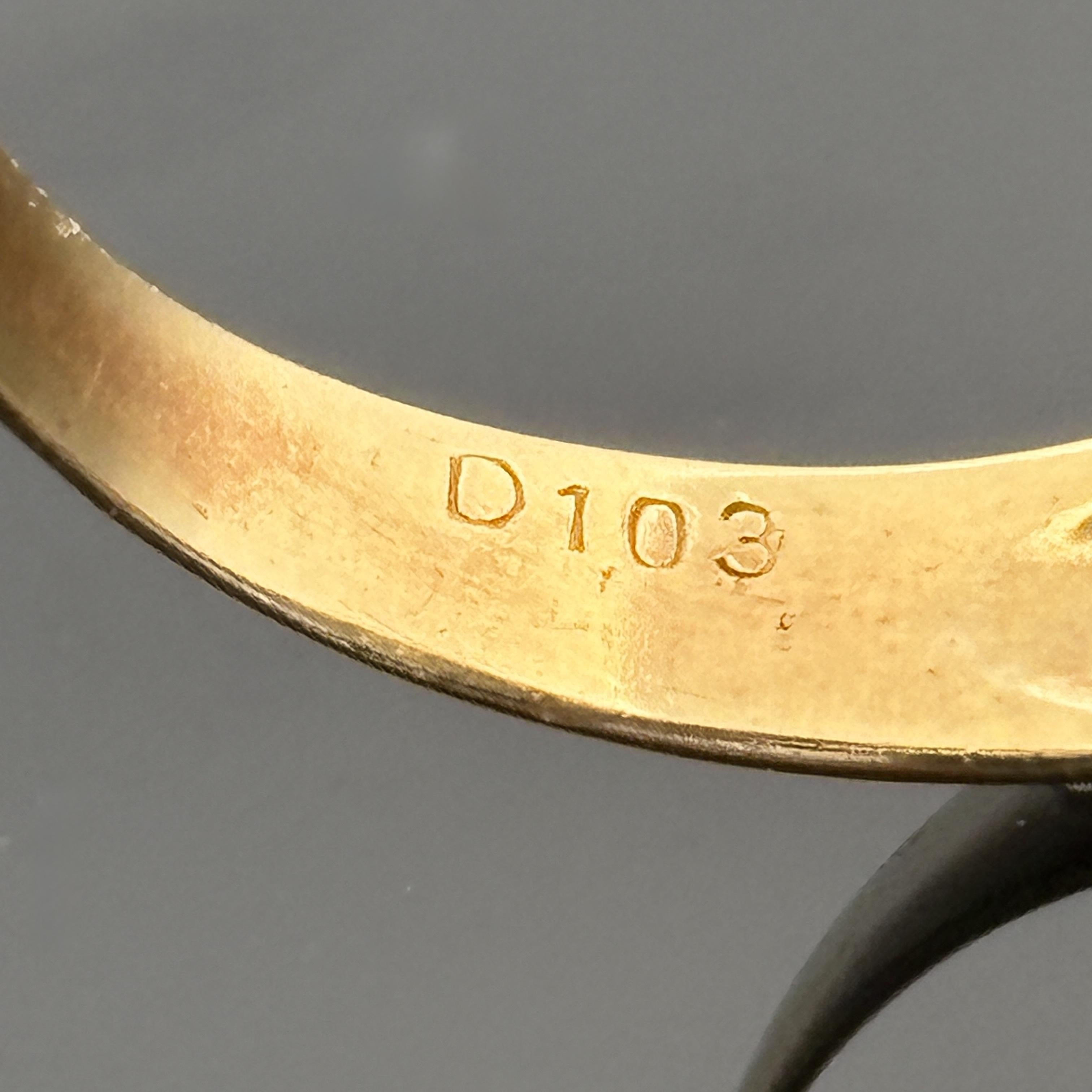 Anello vintage con diamanti a cupola - 1,03ctw Oro 18k Italia in vendita 5