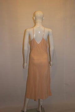 Vintage Peachy Pink Slip / Dress