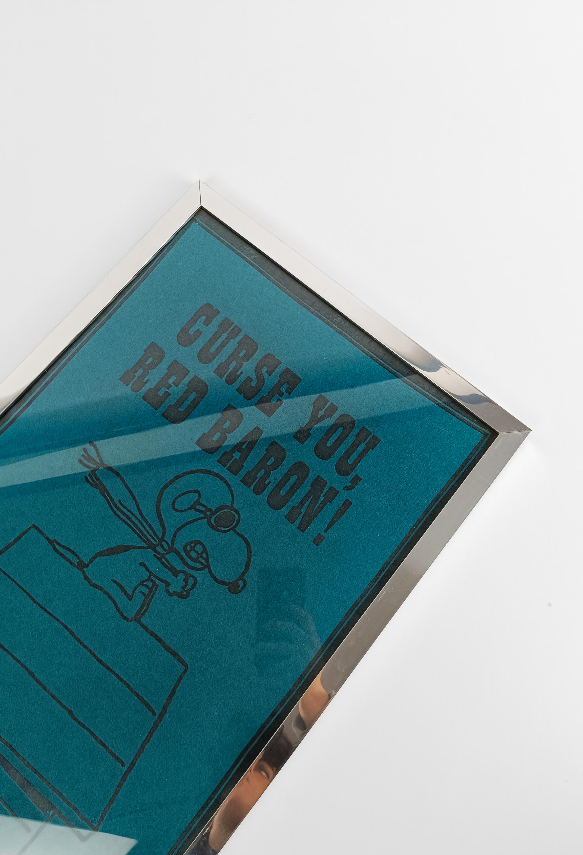 Estandarte / Banderín de Fieltro Vintage Peanuts Volando Snoopy 