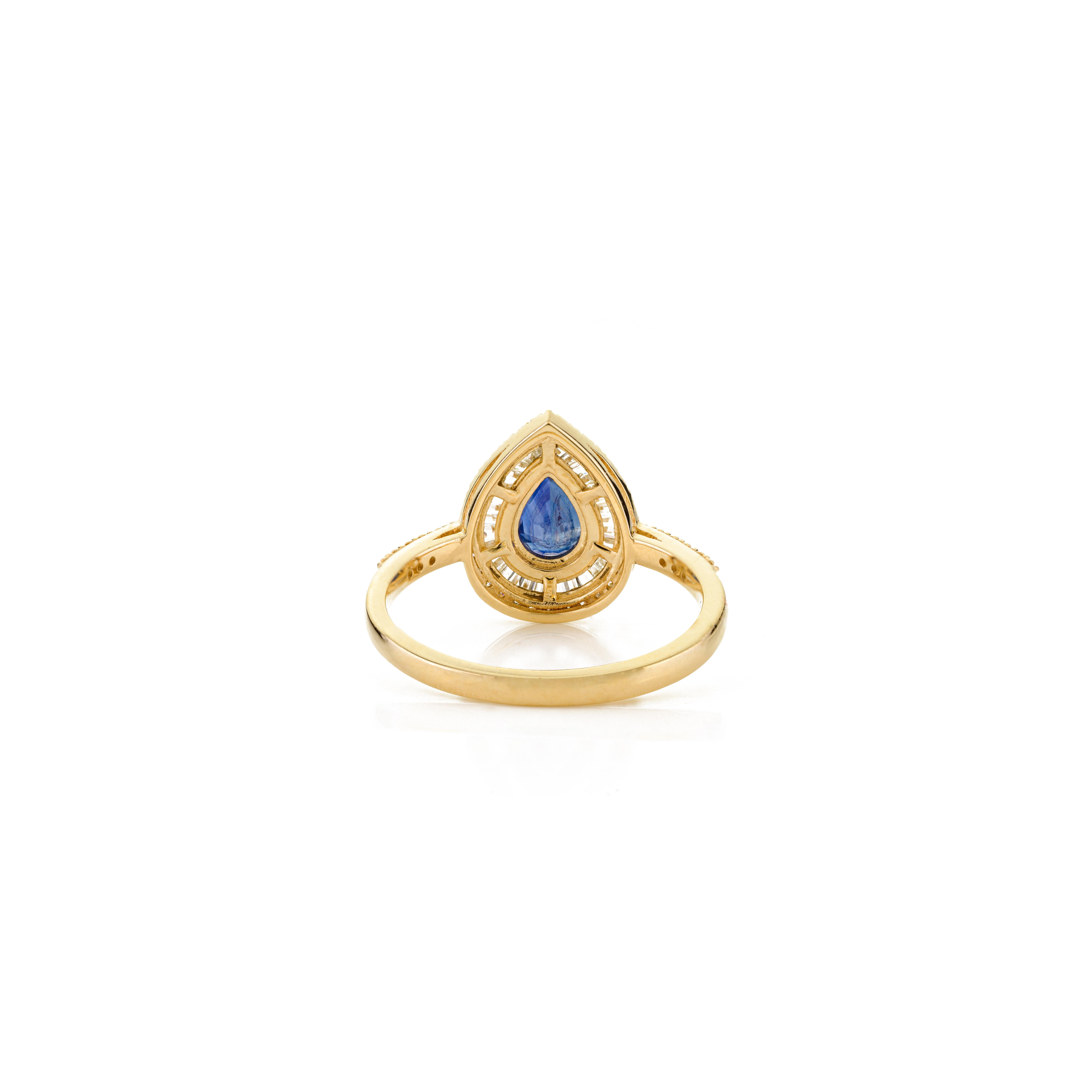 in vendita:  Anello di fidanzamento a doppio cerchio con zaffiro perlato e diamante vintage in oro giallo 14k 5