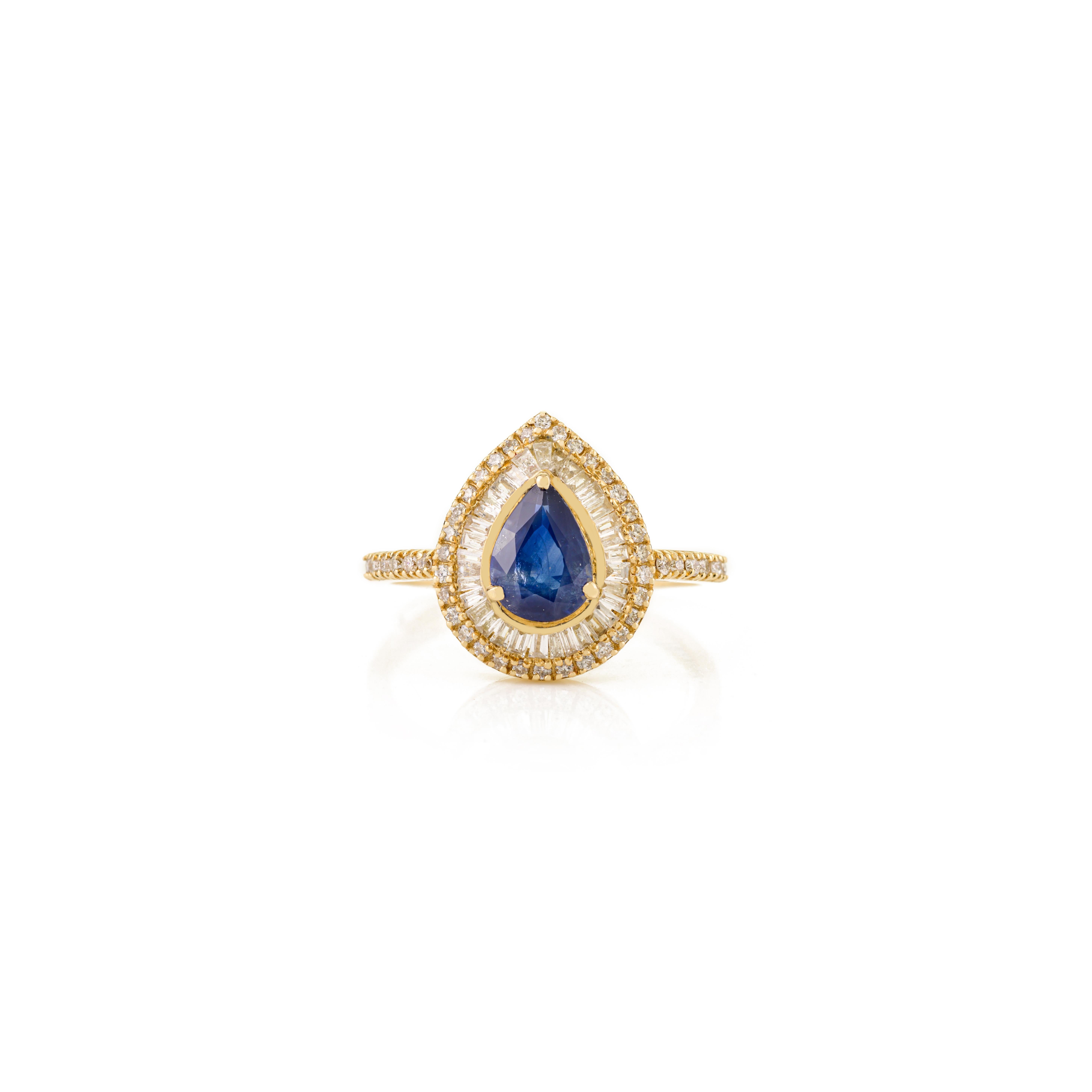 in vendita:  Anello di fidanzamento a doppio cerchio con zaffiro perlato e diamante vintage in oro giallo 14k 9
