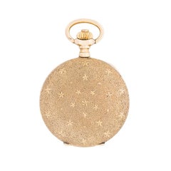 Vintage Pearl and Rose Cut Diamond Pocket Watch, circa 1930s