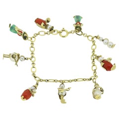 Coral Charm Bracelets