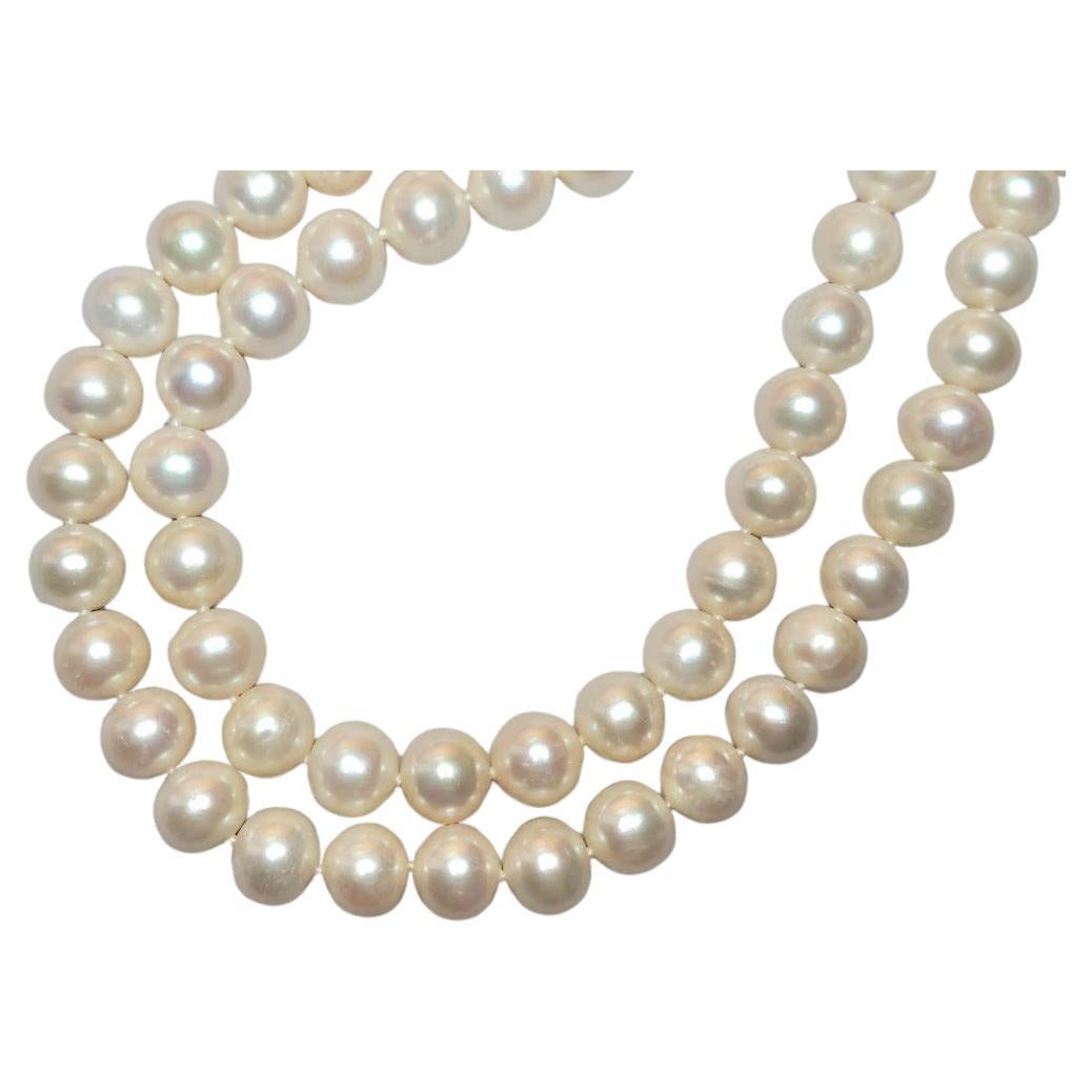 Vintage Perlenkette im Angebot