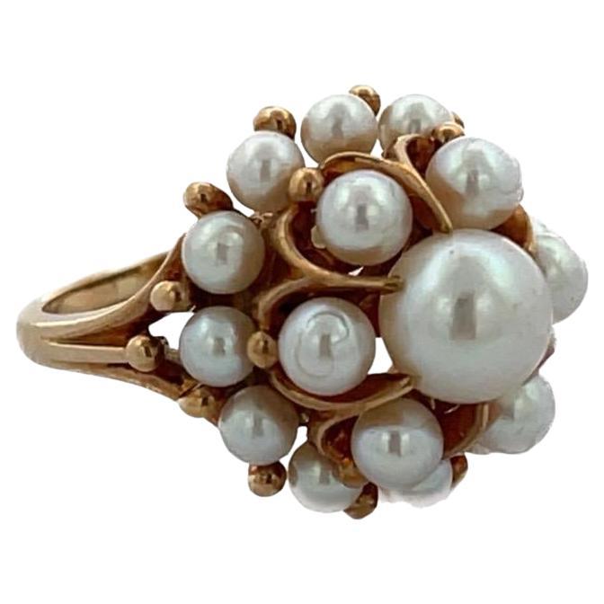 Vintage Pearl Ring For Sale