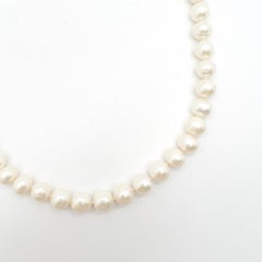 Vintage Pearl Rope Necklace 2000s