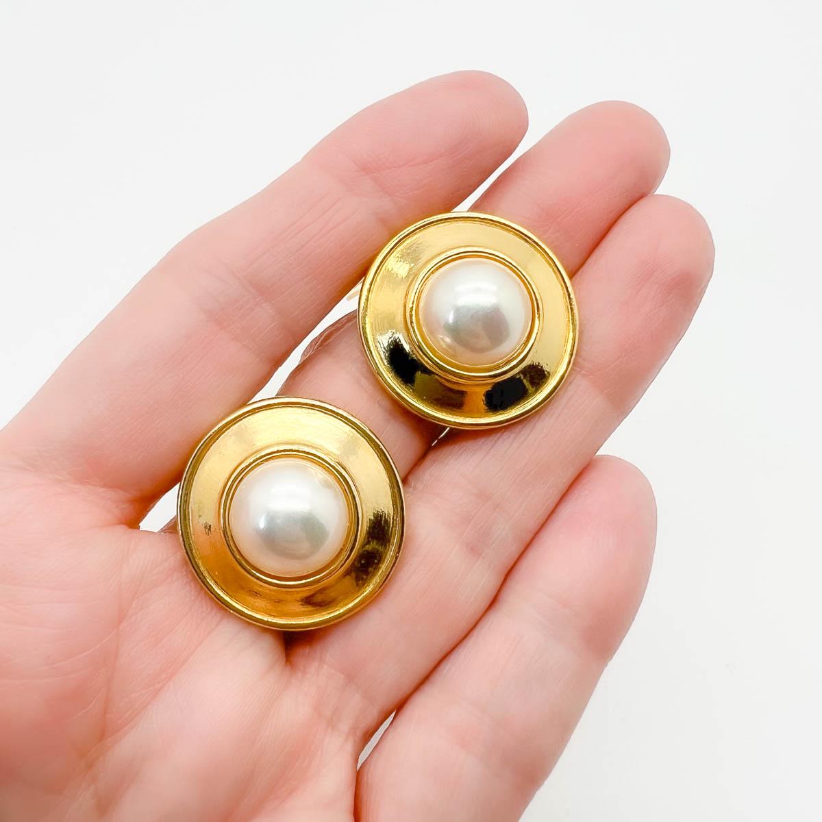 pearl earrings target