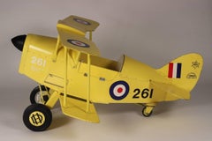 Vintage Pedal Bi Plane Car, Vintage