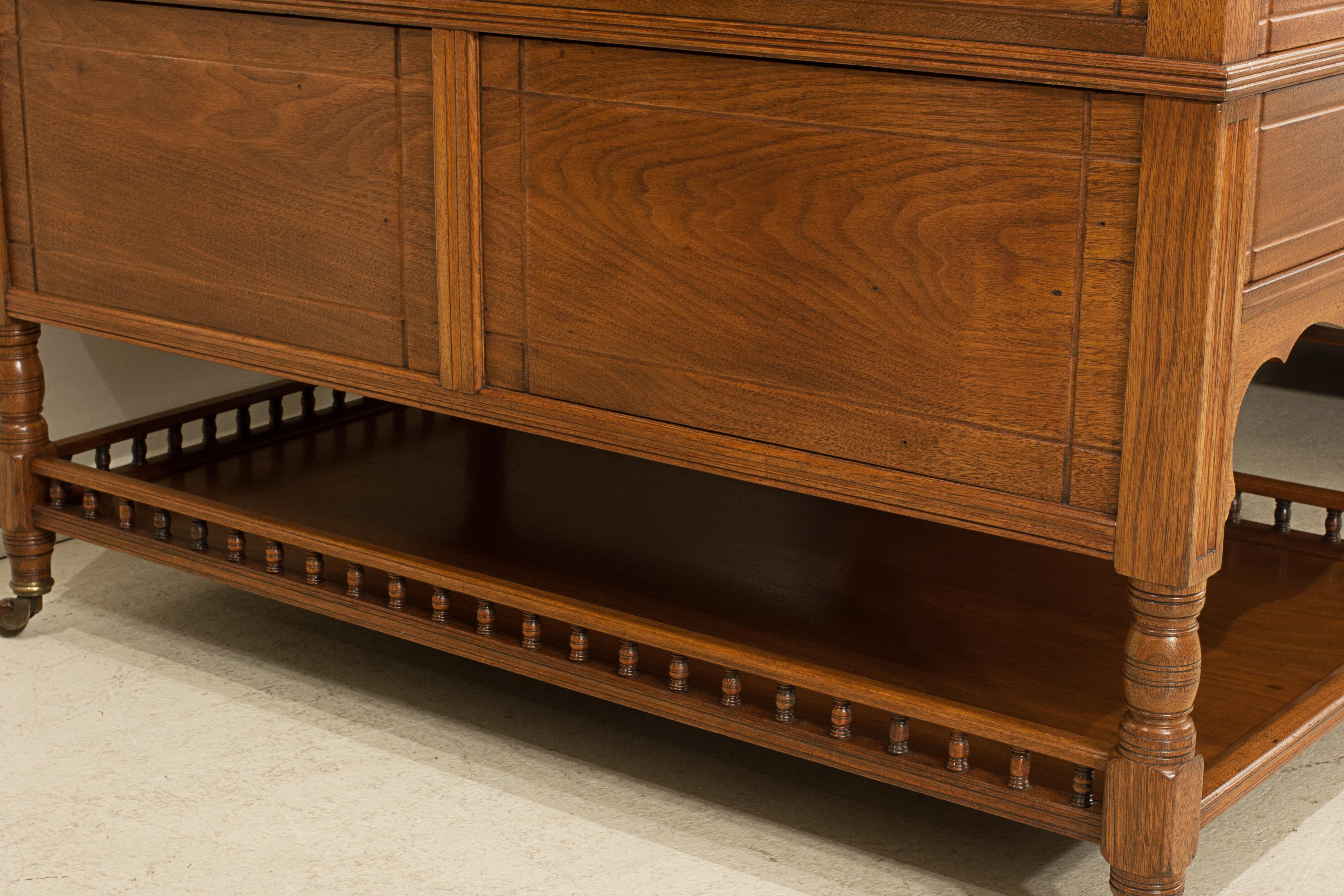 Vintage Pedestal Partners Desk For Sale 10