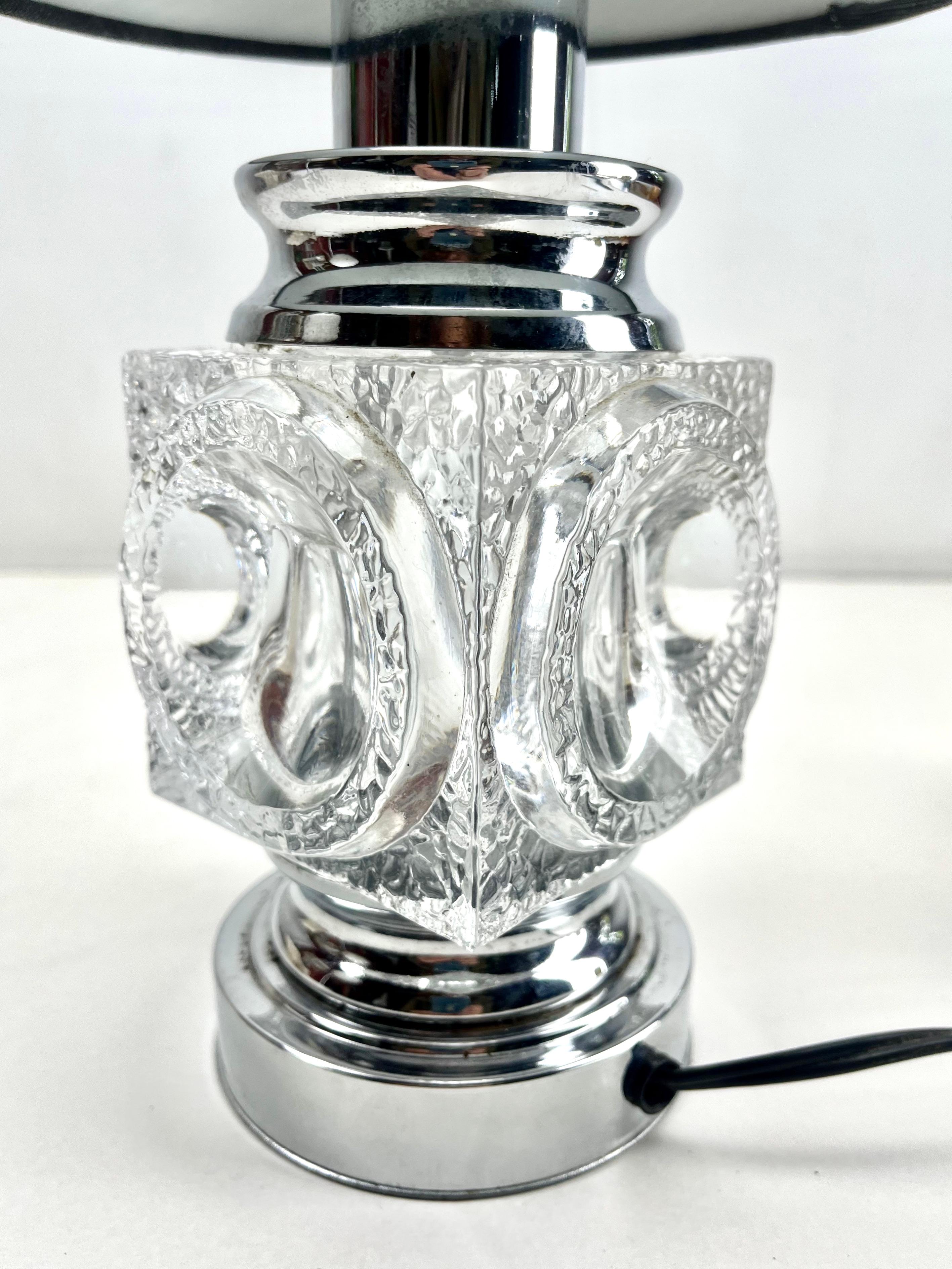 vintage ice cube lamp