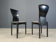 Vintage Pelope dining chairs by Francesco Binfarè for Cassina, 1990s