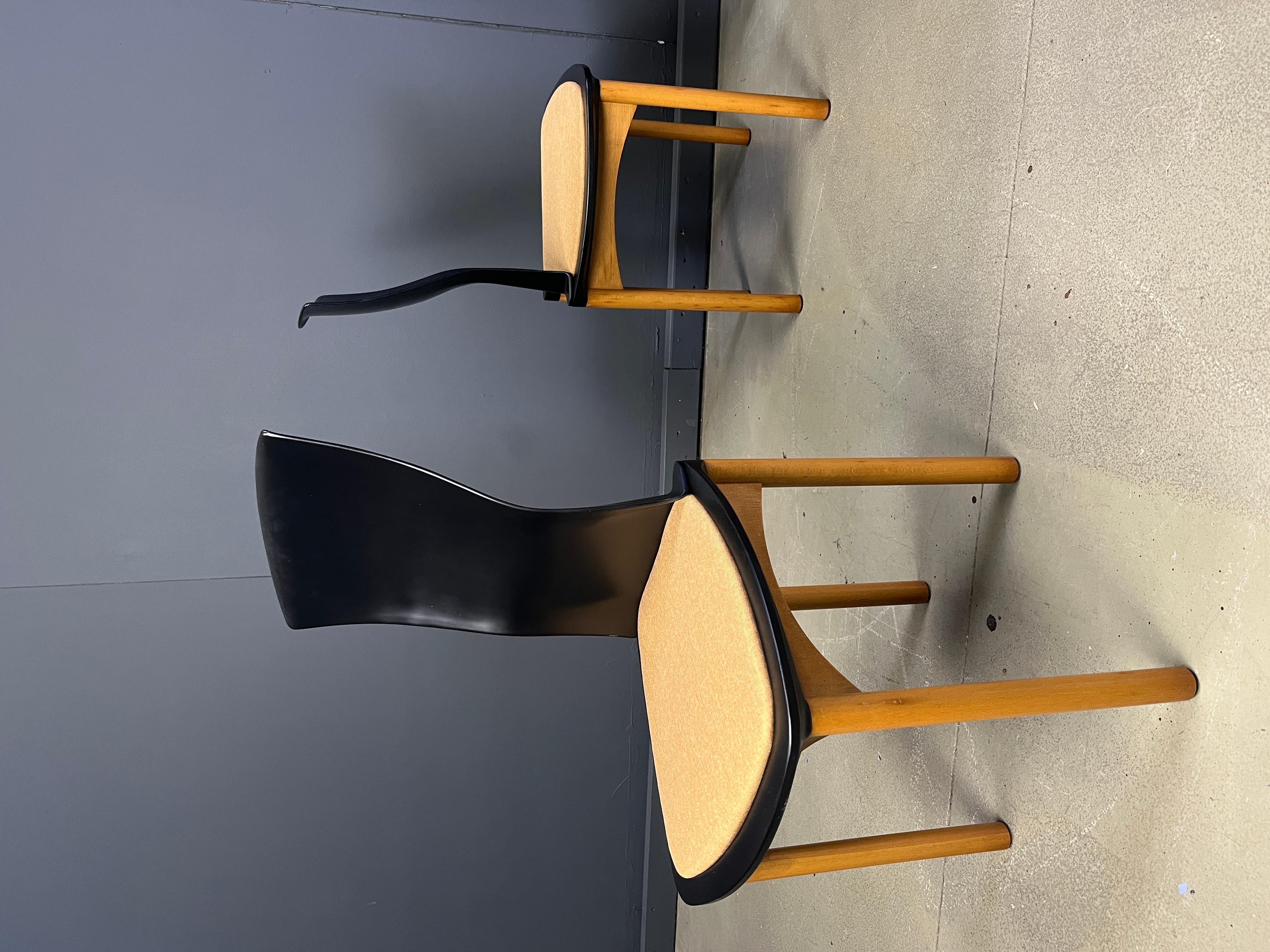 Vintage Pelope Esszimmerstühle von Francesco Binfarè für Cassina, 1990er Jahre im Zustand „Gut“ im Angebot in Leuven, Vlaams Gewest