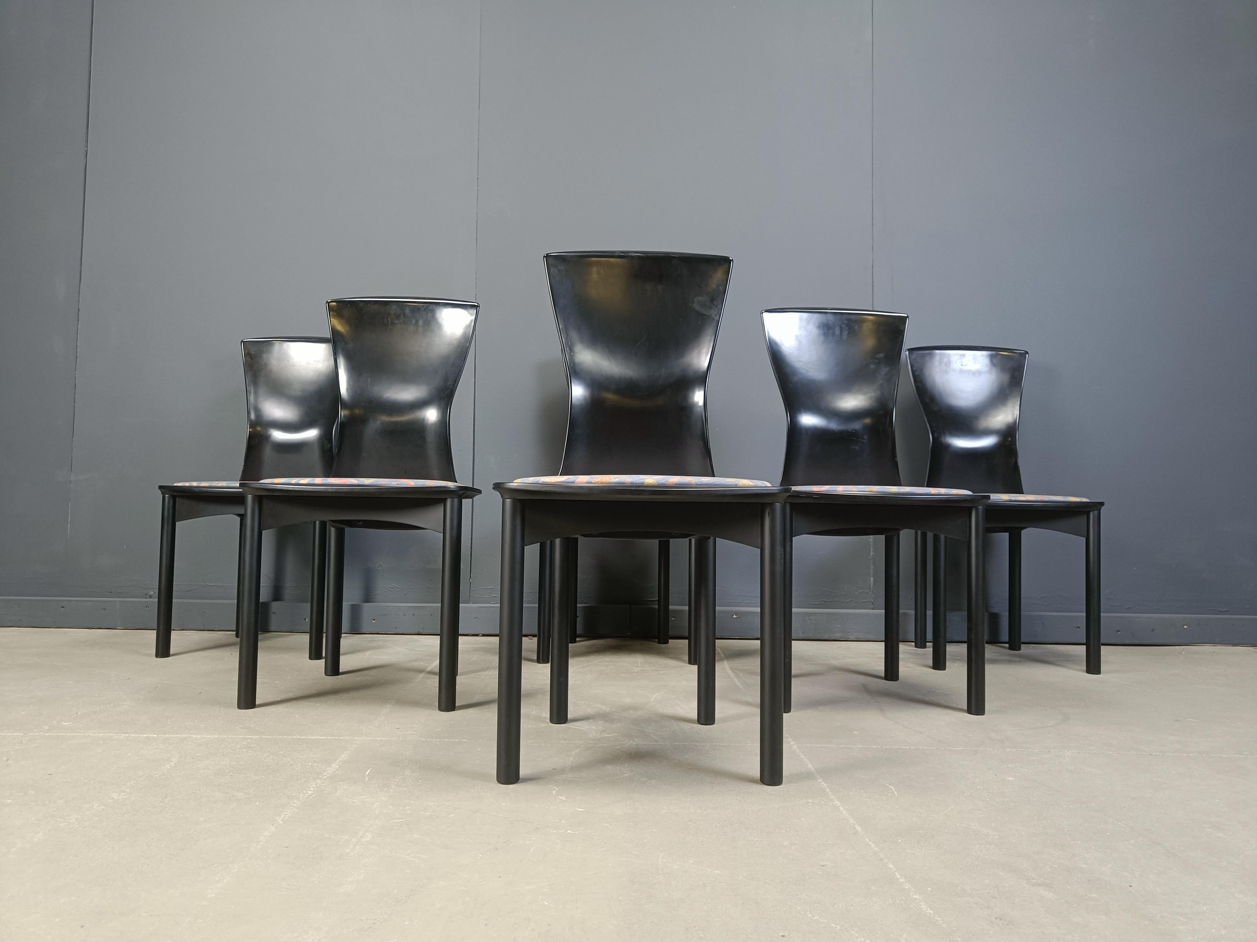 Vintage Pelope Esszimmerstühle von Francesco Binfarè für Cassina, 1990er Jahre im Angebot 2