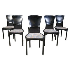 Vintage Pelope dining chairs by Francesco Binfarè for Cassina, 1990s
