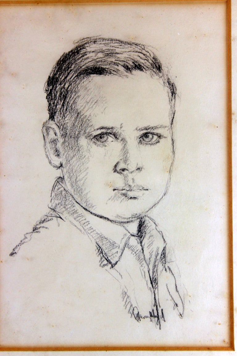 Vintage Pencil Drawing Of Boy Portrait For Sale At 1stdibs See more ideas about pencil drawing images, drawing images, drawings. vintage pencil drawing of boy portrait