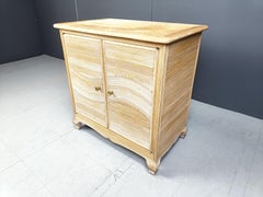 Vintage pencil reed cabinet, 1970s