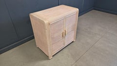 Vintage pencil reed cabinet, 1970s