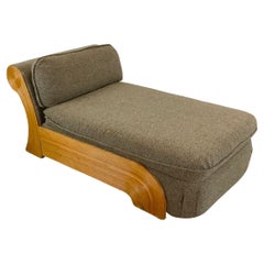 Vintage Pencil Reed Chaise Longue after Gabriella Crespi