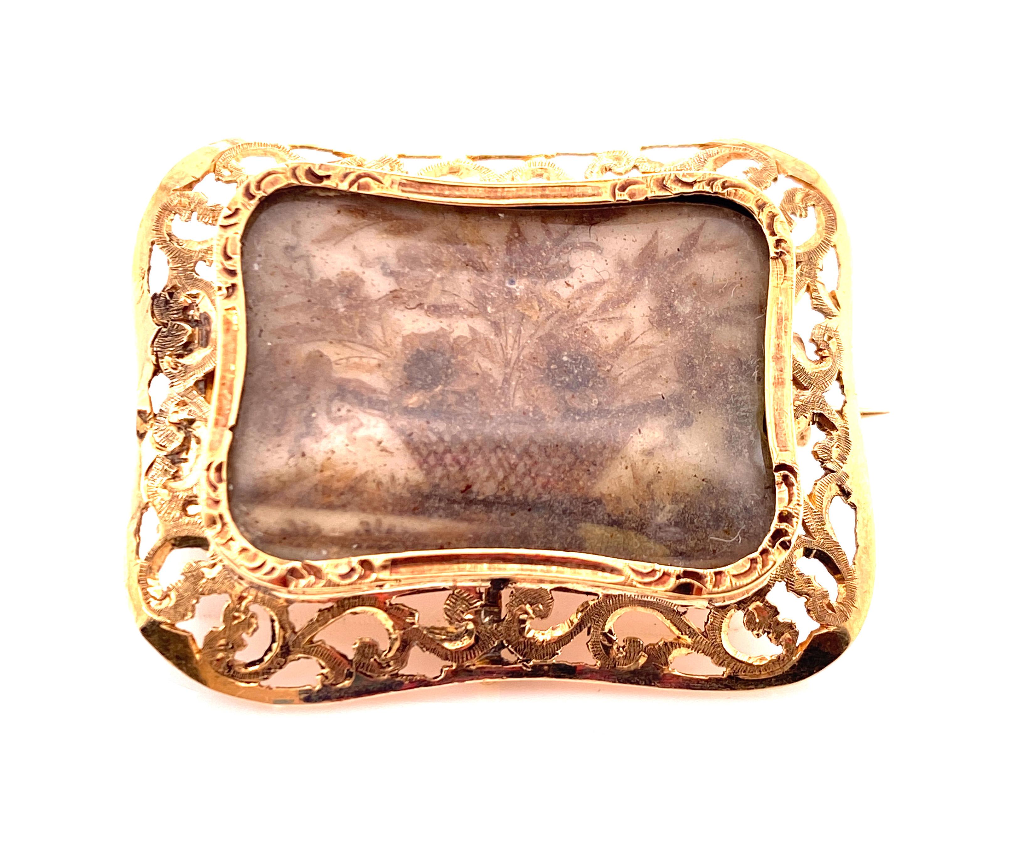 Vintage Antiguo Victoriano Flor Cesta Diorama Oro Amarillo Colgante Broche Alfiler




Incluye un azulejo pintado a mano con flores en miniatura hechas a mano

El engaste se cortó primero a mano y luego se grabó

Envuelto en plástico

Oro amarillo
