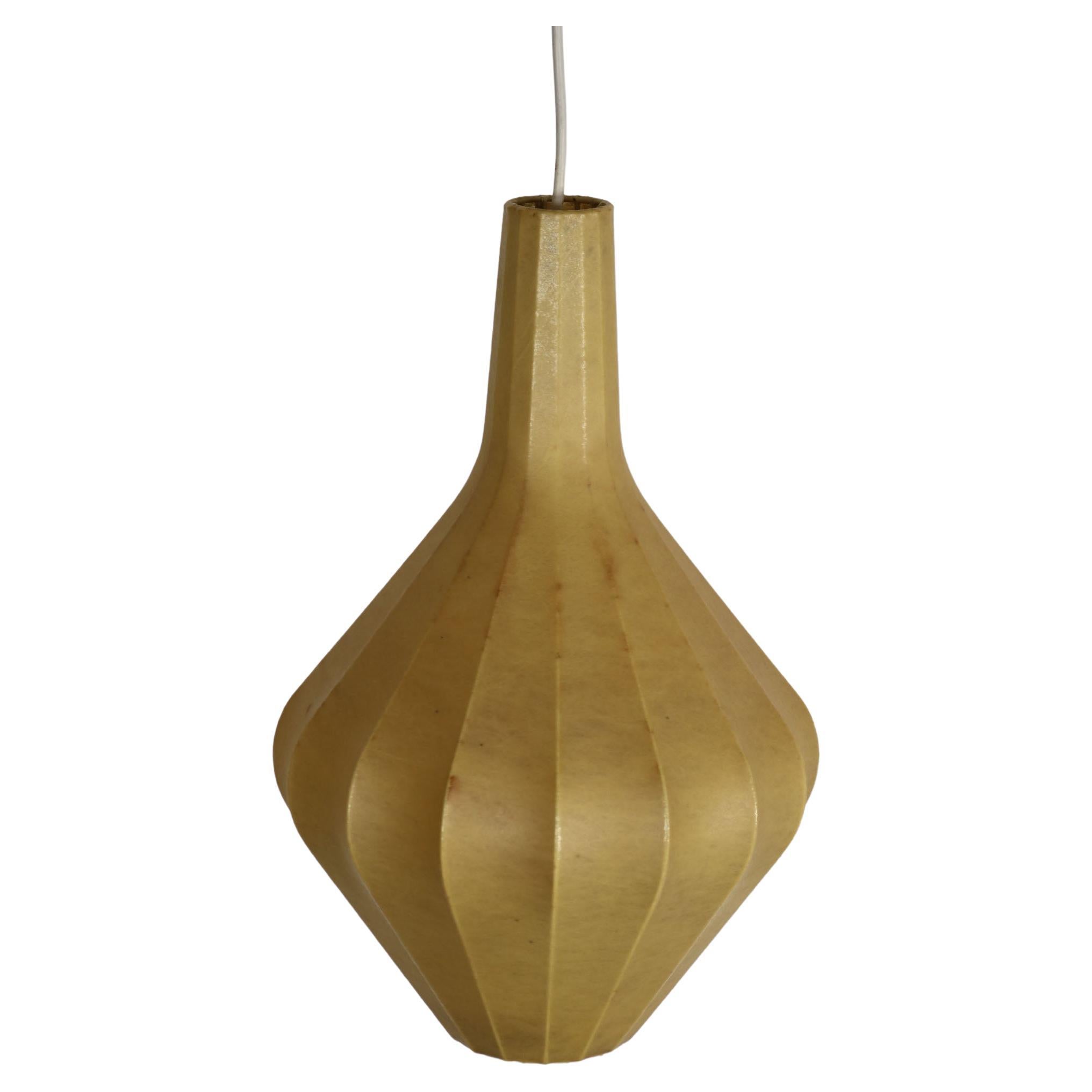 Vintage pendant lamp by Friedel Wauer for Cocoon Leuchten International, 1960 For Sale