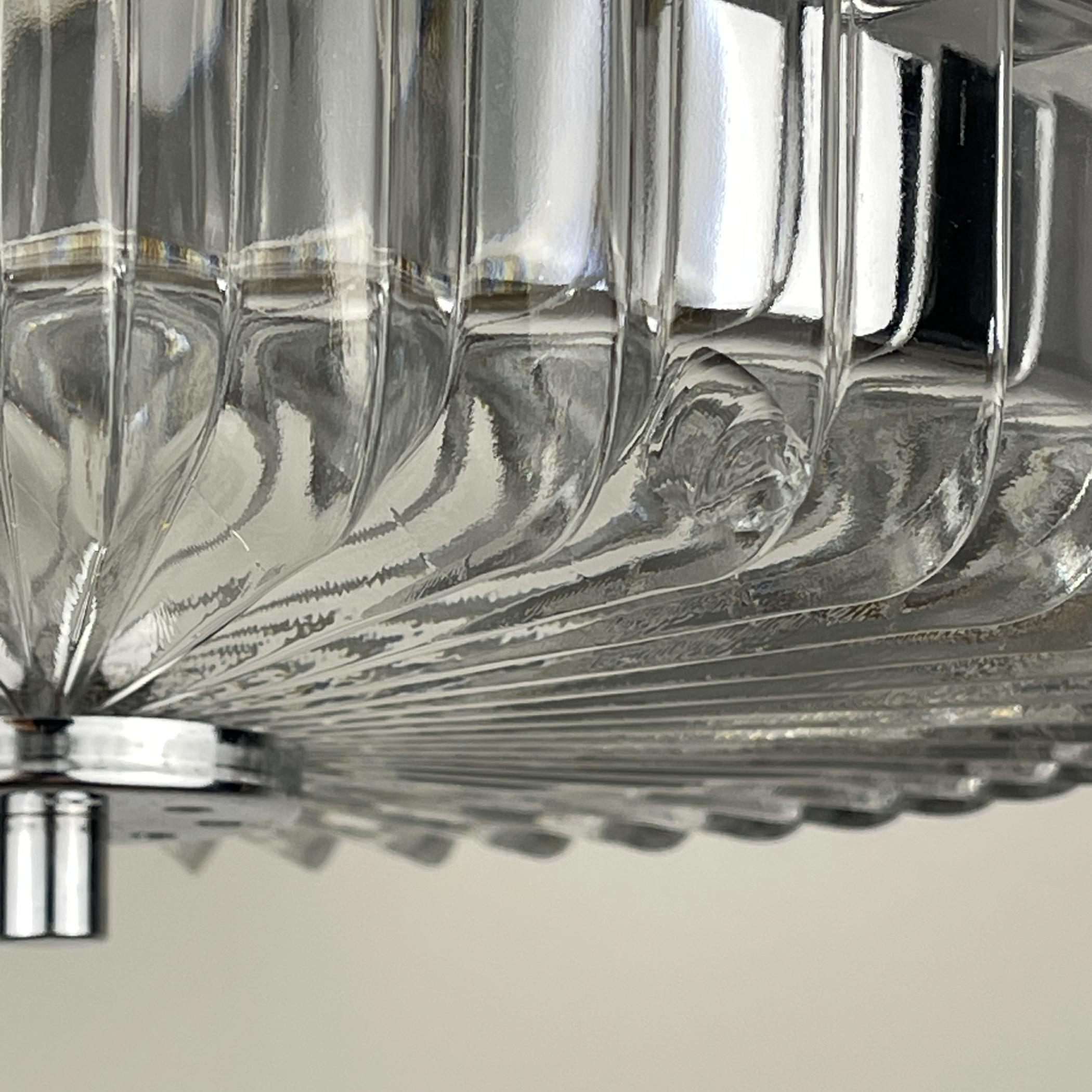 Vintage pendant lamp by Gaetano Sciolari, Italy, 1970s For Sale 4