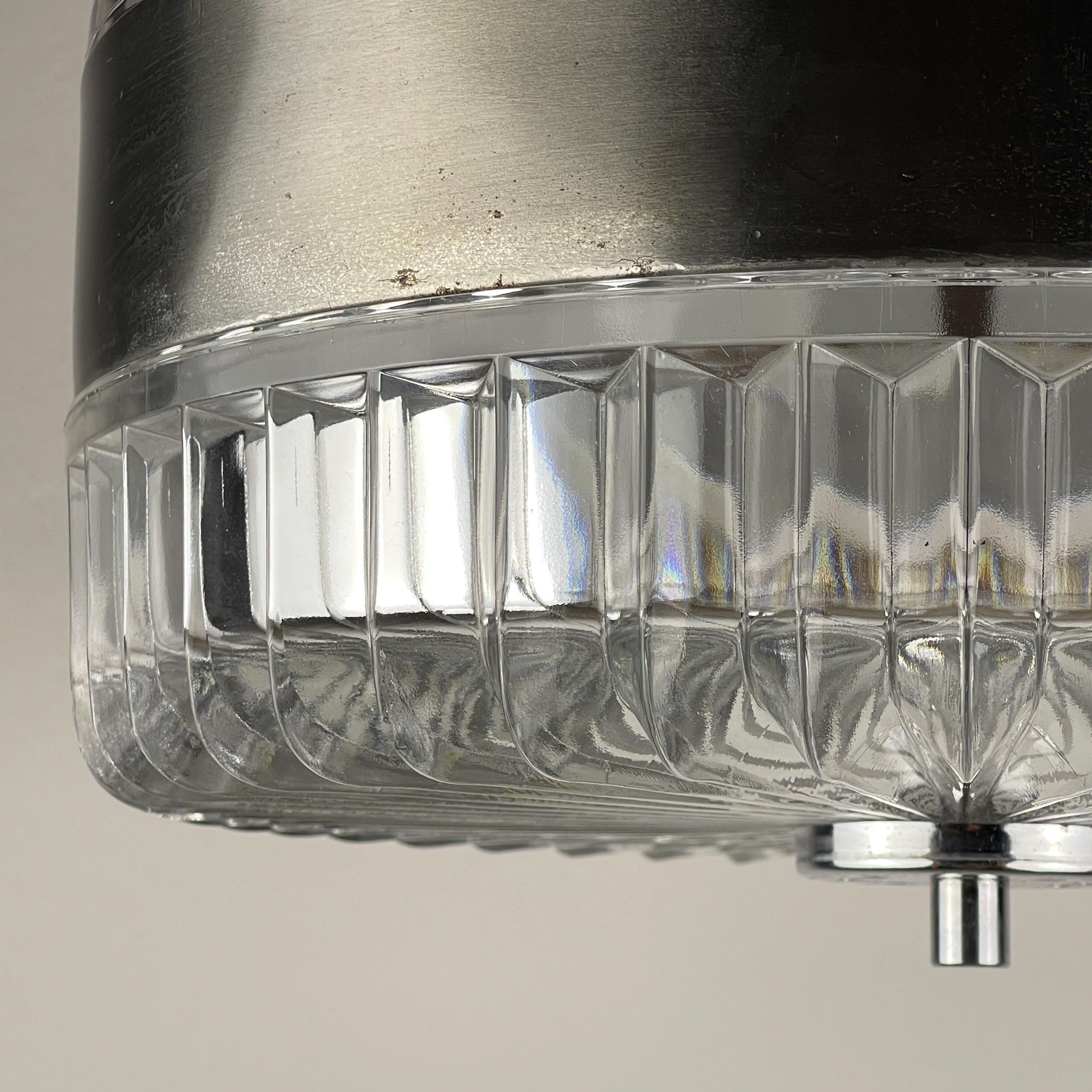 Vintage pendant lamp by Gaetano Sciolari, Italy, 1970s For Sale 6