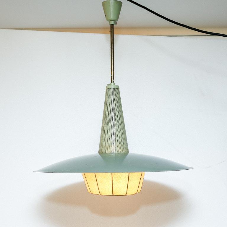 Mid-Century Modern Vintage Pendant Lamp by Louis Kalff for Philips