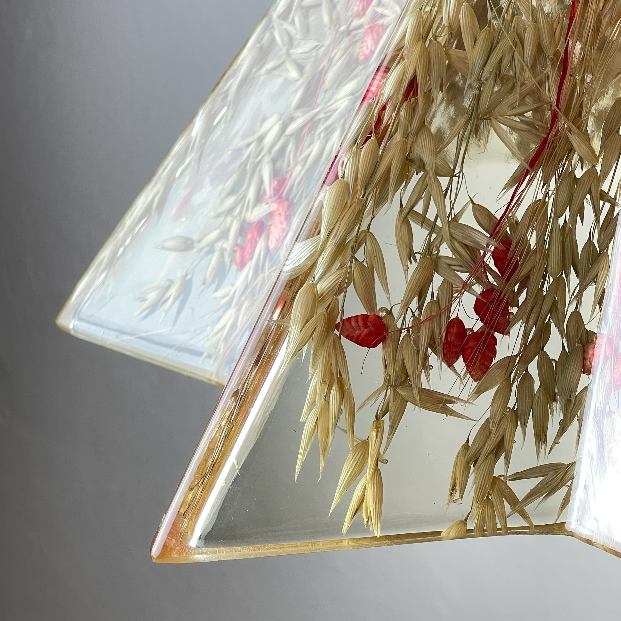 Vintage pendant lamp by Riccardo Marzi RM, Made in Italy - Firenze, 1980s 6