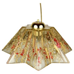 Vintage pendant lamp by Riccardo Marzi RM, Made in Italy - Firenze, 1980s