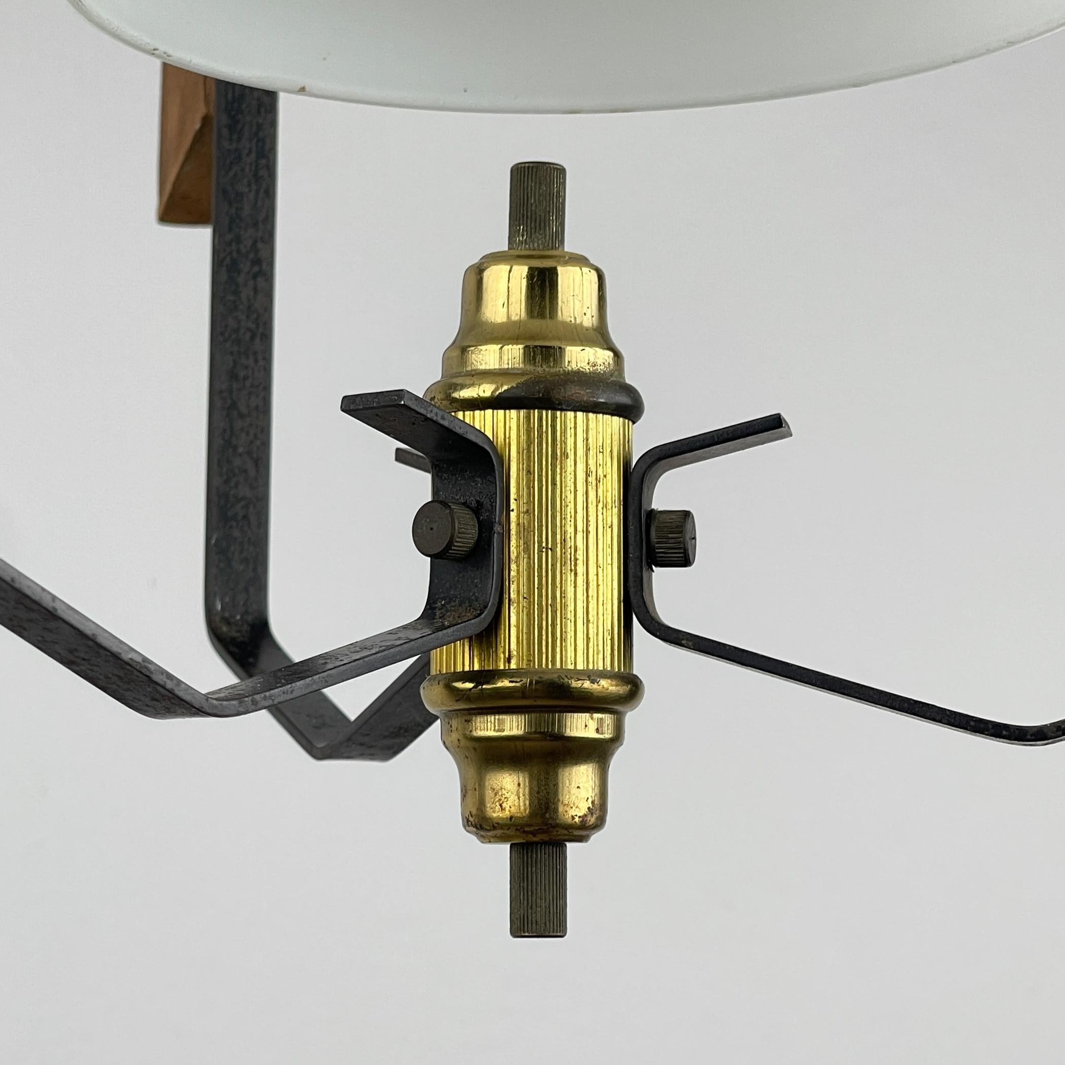 Italian Vintage pendant lamp by Stilnovo Italy 1950s For Sale