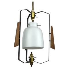 Lampe à suspension vintage Stilnovo, Italie, années 1950