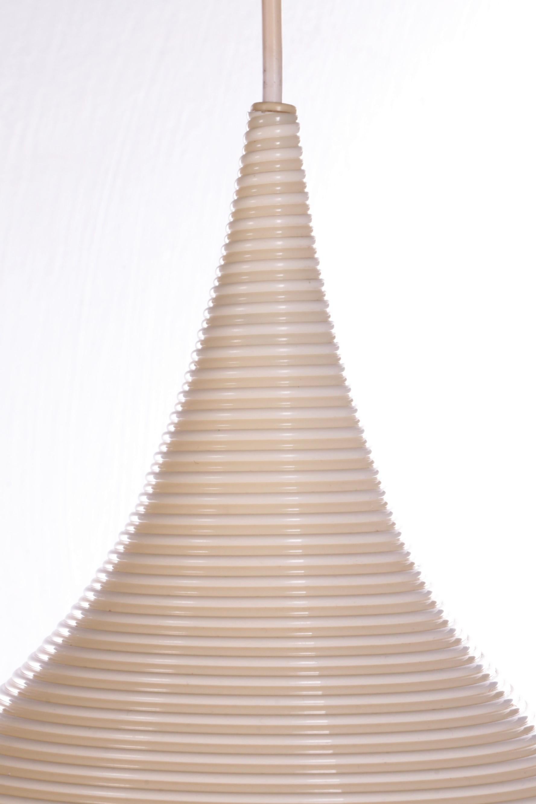 Vintage Pendant Lamp by Yasha Heifetz for Rotaflex Heifetz, 1960s For Sale 4
