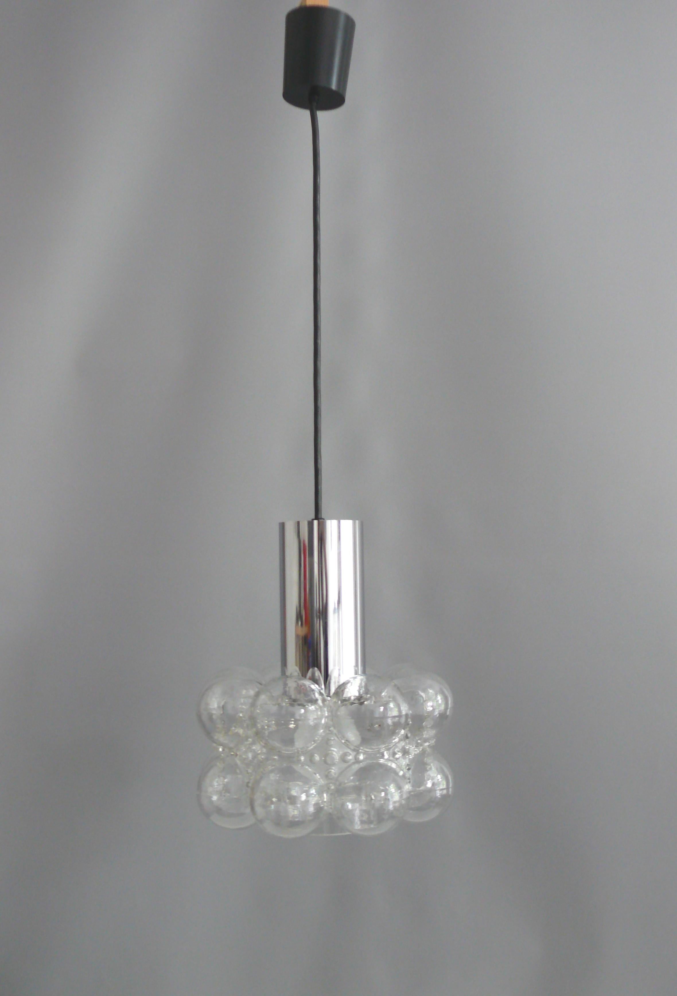 Metallo Lampada a sospensione vintage - Helena Tynell per Glashütte Limburg, anni '70 in vendita