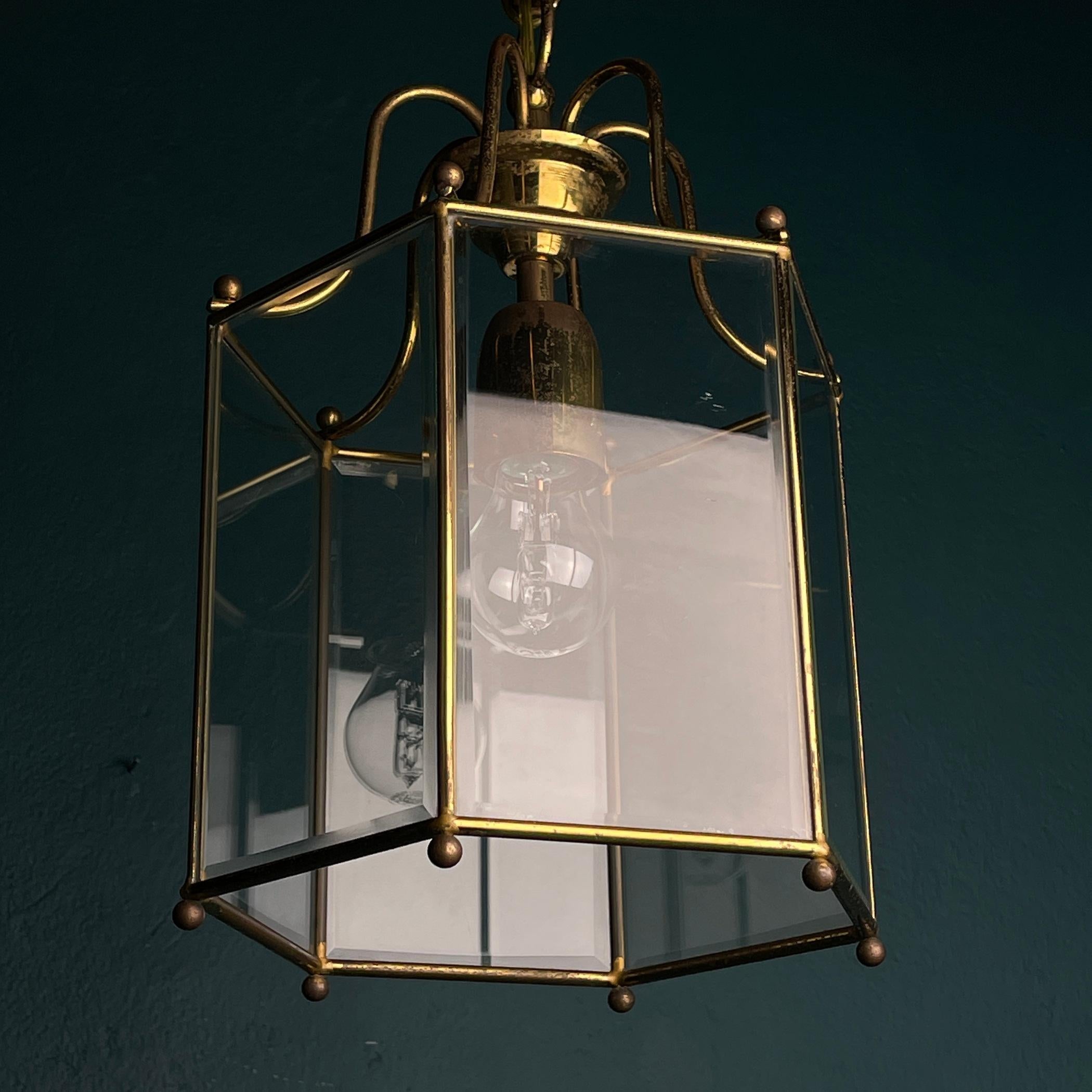Vintage Pendant Lamp, Italy, 1960s  In Good Condition For Sale In Miklavž Pri Taboru, SI