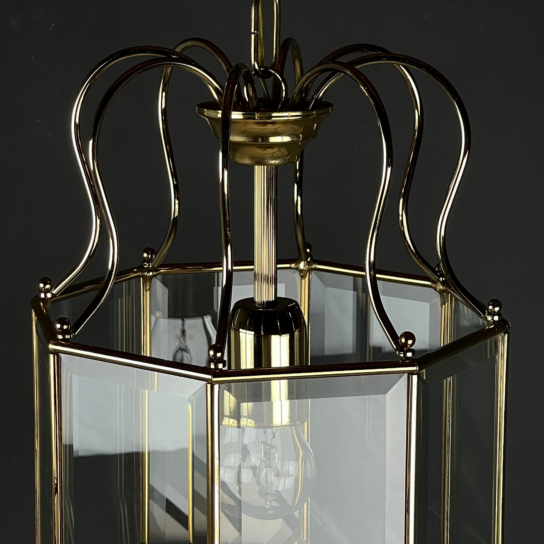 Art Deco Vintage Pendant Lamp Italy '70s  For Sale